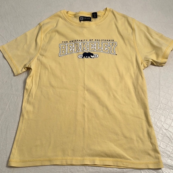 Gear University of California Berkeley light yellow short sleeve t-shirt - Picture 4 of 11